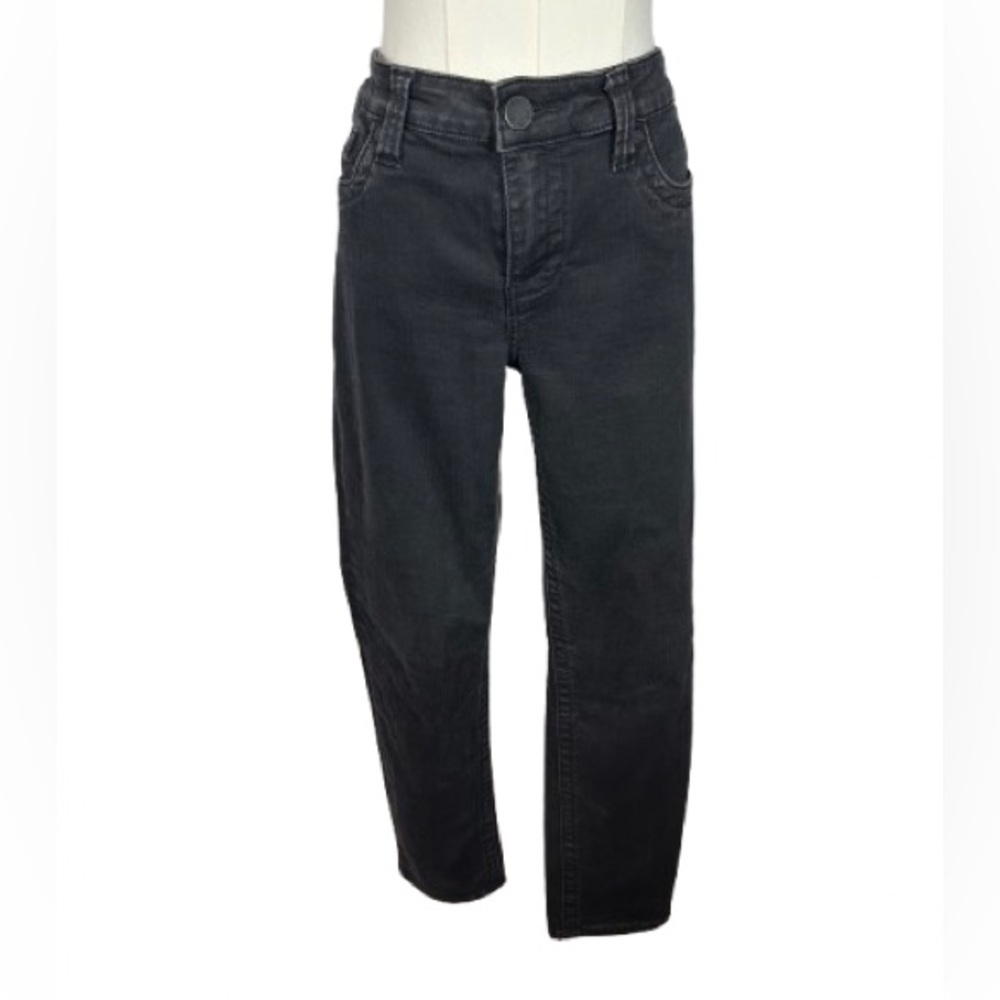 Kut from the Kloth Women's Straight Leg Jeans in Washed Black